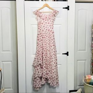 NWOT Boho-chic maxi dress